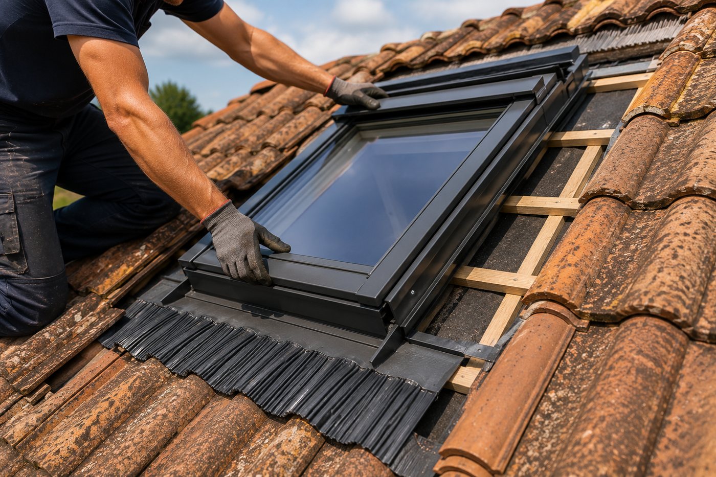 Installation et remplacement de Velux — Kevin Couverture, Beaurepaire